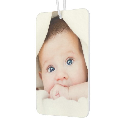 Angepasstes zweiseitiges Foto für Kinder Autolufterfrischer (Links)