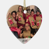 Angepasstes, zweiseitiges Foto Keramikornament (Rechts)