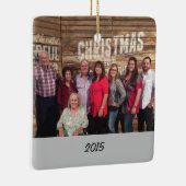 Angepasstes zweiseitiges Foto Keramikornament (Rechts)