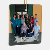 Angepasstes, zweiseitiges Foto Keramikornament (Rechts)