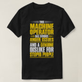 Anger Issues Machine Operator Pullover (Design vorne)