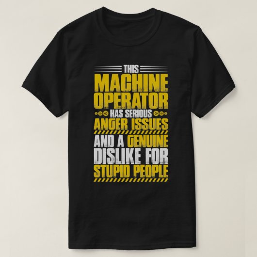 Anger Issues Machine Operator Pullover (Design vorne)