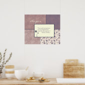 Anger Quote Poster individuell anpassbar (Küche)