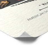 Anger Quote von Eleanor Roosevelt Poster (Ecke)