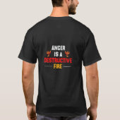 Anger Zitate. T-Shirt (Rückseite)