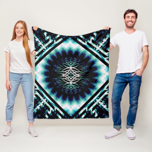 Angeredetes Tyle Fleecedecke (Beispiel)