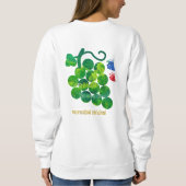 angereichertes Resverastrol Sweatshirt (Rückseite)