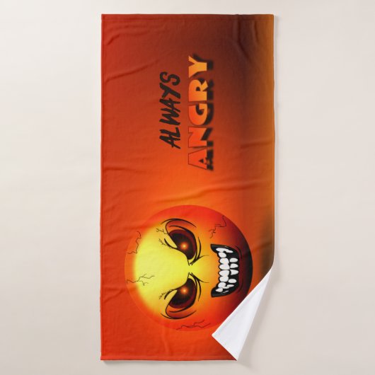 Angermoji-Badetuch Badehandtuch (Badehandtuch)