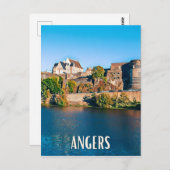 Angers Foto Vintage Postkarte (Vorne/Hinten)