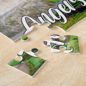 Angers-Türme, Angers, Frankreich Puzzle (Seite)