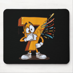 Angesagt 67 Lustige Kranke Sieben Halloween-Outfit Mousepad