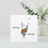 Angesagt Angesagt ... Urlaub! Karte (Stehend Vorderseite)