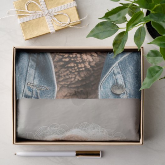 Angesagt Chick Llama Decoupage Seidenpapier (Geschenk)