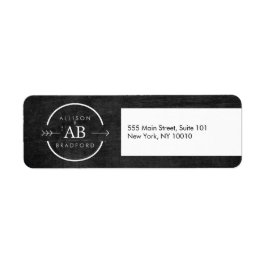 ANGESAGT- & EDGY-MONOGRAM-LOGO mit ARROW auf SCHWA