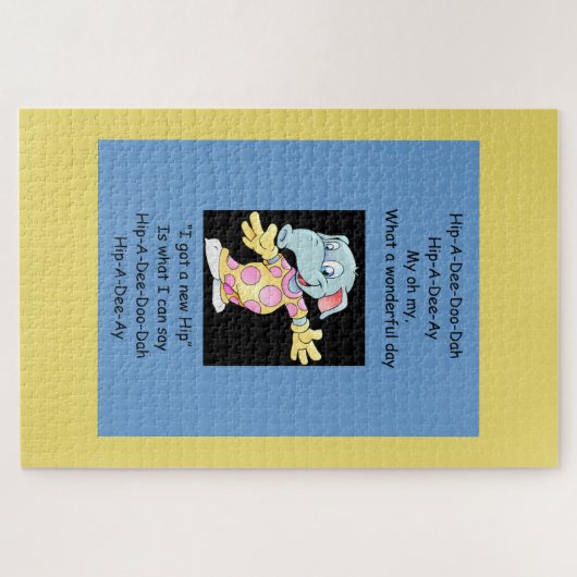 Angesagt-EIn-Dee-Doo-Dah - Spaß-angesagter Ersatz Puzzle (Horizontal)