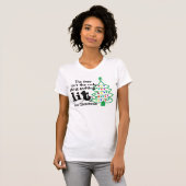 Angesagt Funny Christmas Tree LIT Funny Christmas  T-Shirt (Vorne ganz)
