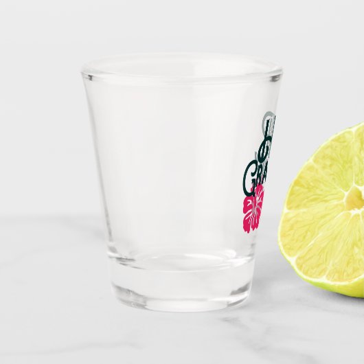 Angesagt-Granny Schnapsglas (Links)