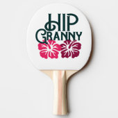 Angesagt-Granny Tischtennis Schläger (Rückseite)