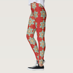 Angesagt Holiday Star Weihnachtsdekoration Frauen Leggings