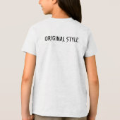 Angesagt-Hop-BW Tri-Blend Shirt (Rückseite)