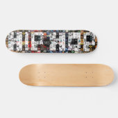 Angesagt-Hop-Designs Skateboard (Horizontal)