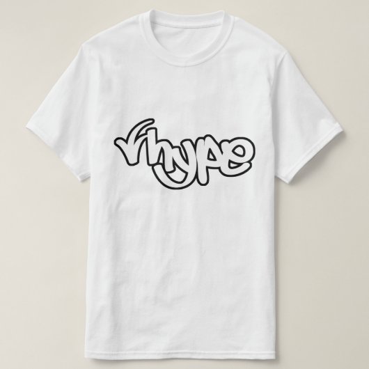 Angesagt-Hop-Hype T-Shirt (Design vorne)