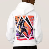 Angesagt-Hop-Modus Hoodie (Rückseite)