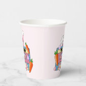 Angesagt-Hop Ostergeblasenes Mixtape - Retro Casse Pappbecher (Rechts)