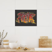 Angesagt-Hop-Poster Poster (Küche)