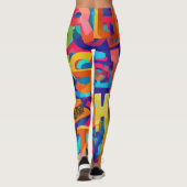 Angesagt-Hop-Stil Leggings (Rückseite)