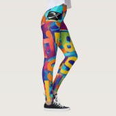 Angesagt-Hop-Stil Leggings (Rechts)