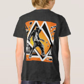 ANGESAGT-HOP-STREAMS Tri-Blend SHIRT (Rückseite)