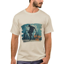 Angesagt-Hop-Tänzergraffiti