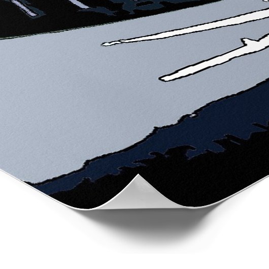 Angesagt-Hop-Turntable Poster (Ecke)