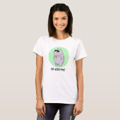 Angesagt-Hopotamus Funny Hippo Pun T-Shirt (Vorne ganz)