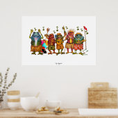 Angesagt Hoppin Poster (Küche)