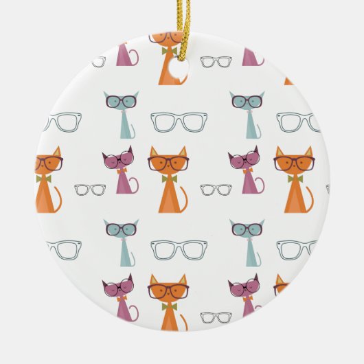 Angesagt Keramik Ornament (Vorne)