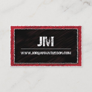 Angesagt + Moderne Monogramm-Visitenkarte Visitenkarte