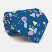 Angesagt Modernes Abstraktes geometrisches 50er Ar Krawatte (Gerollt)