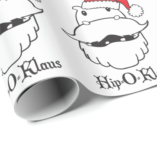 Angesagt-O-Klaus Geschenkpapier (Rolleneckpunkt)