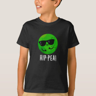 Angesagt-Pea Funny Angesagt Pea Pun Dark BG T-Shirt