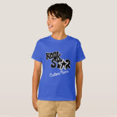 Angesagt RockStar Rock'n'Roll Star Kids T - Shirt (Vorne ganz)