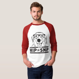 Angesagt T-Shirt der Hündchen-Männer schnippeln