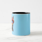 Angesagt Tabby Zweifarbige Tasse (Mittel)