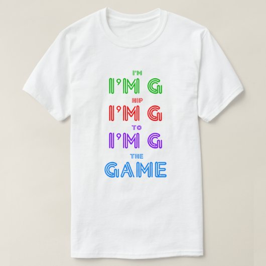 Angesagt zum GAME-T - Shirt (Design vorne)