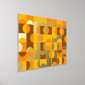 Angesagte Abstrakte Circles Wavy Gold Mosaik Art M Foliendrucke (Ablage )