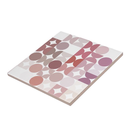 Angesagte Abstrakte Halbkreise Industrielle Fusion Fliese (Seite)