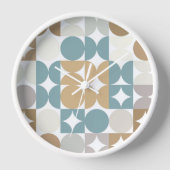 Angesagte Abstrakte Halbkreise Industrielle Fusion Uhr (Vorderseite)