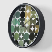 Angesagte Abstrakte Halbkreise Industrielle Fusion Uhr (Winkel)