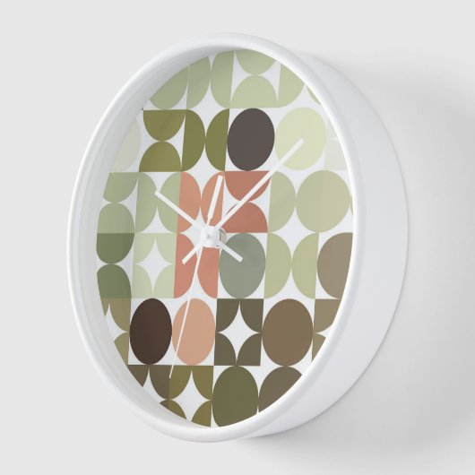 Angesagte Abstrakte Halbkreise Industrielle Fusion Uhr (Winkel)